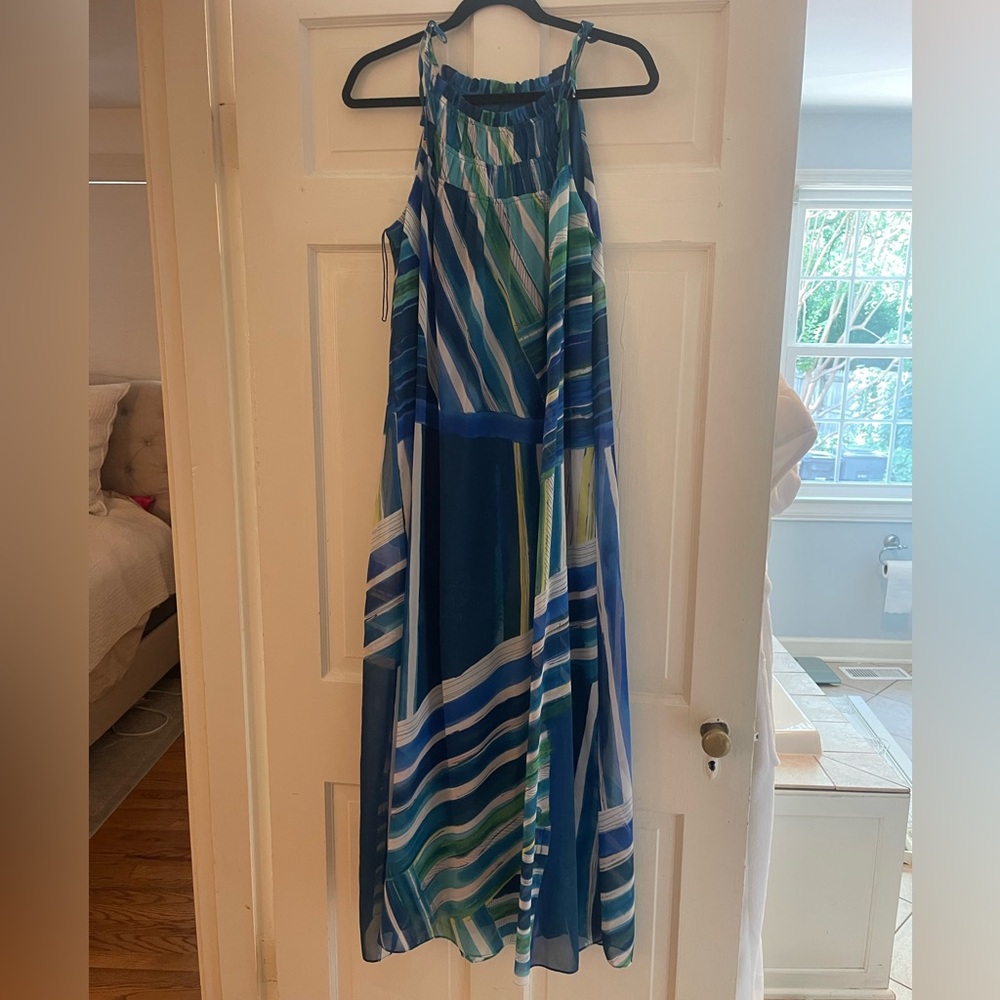 Blu-39 summer maxi dress size 8